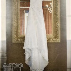 Kleinfeld wedding dress.